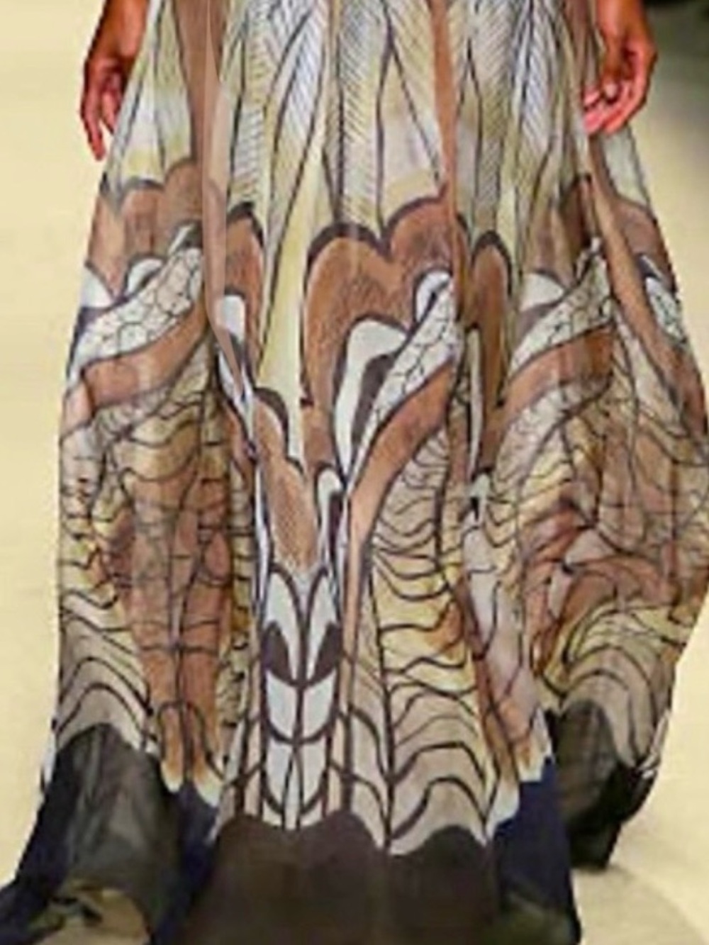 Alberta Ferretti Dress, IT 40/US 4/S, NWT - Picture 4 of 12